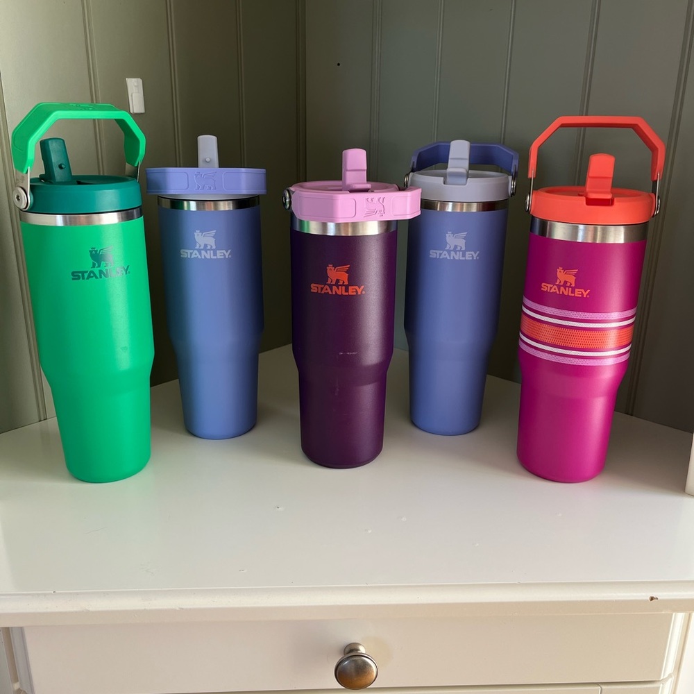 Stanley 30 oz Ice Flow Flip Straw Tumblers